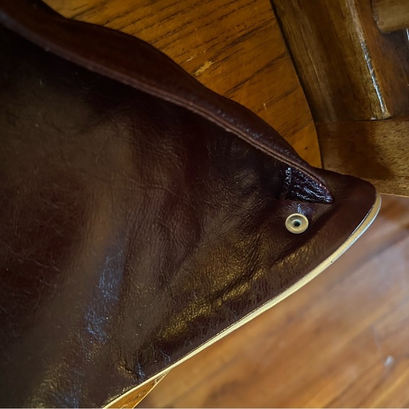 Lui Antinous Saddle Shoulder Bag with Silver Accents EUC! - Picture 6 of 14